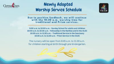 Worship Service Schedule