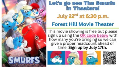 Smurf Movie Showing Sign Up