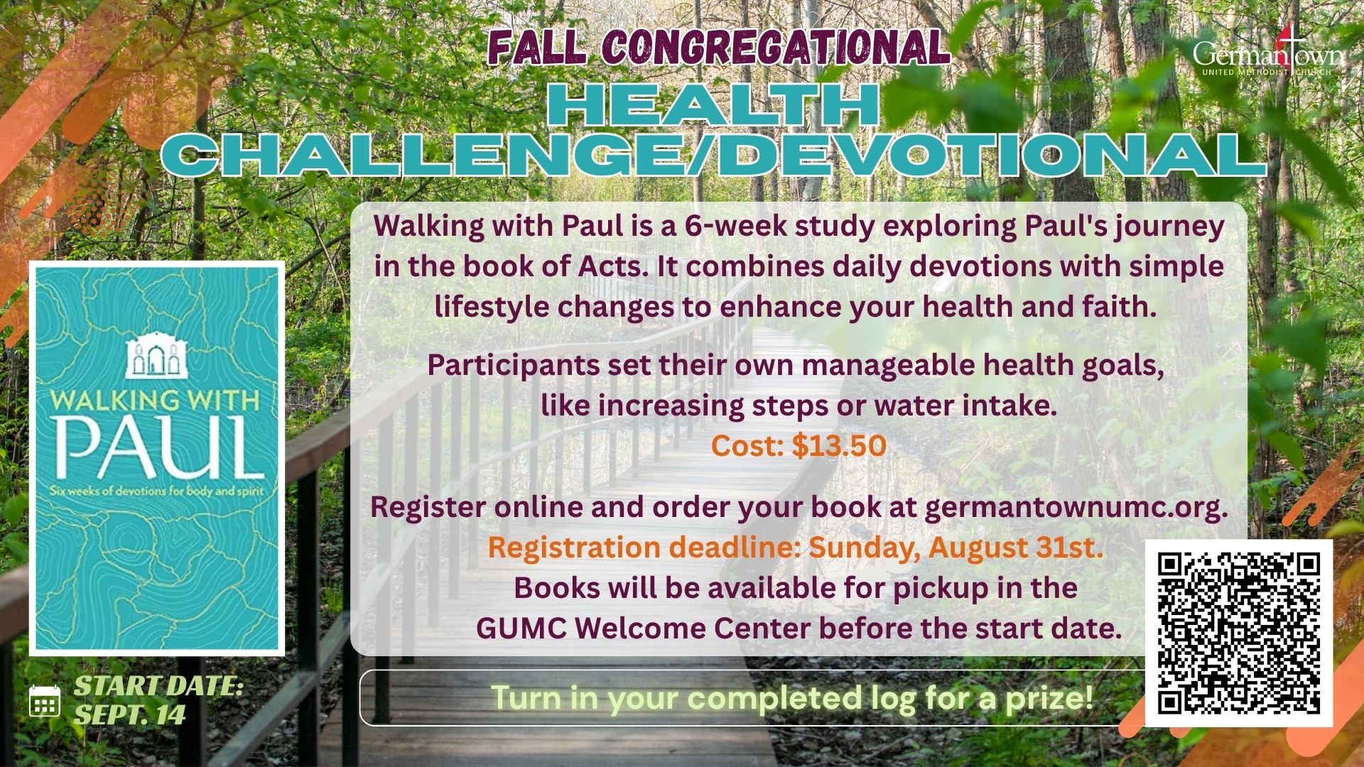 Fall Congregational Health Challenge/Devotional