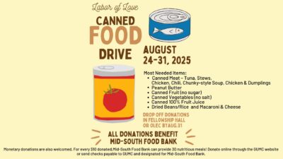 Labor of Love Canned Food Drive