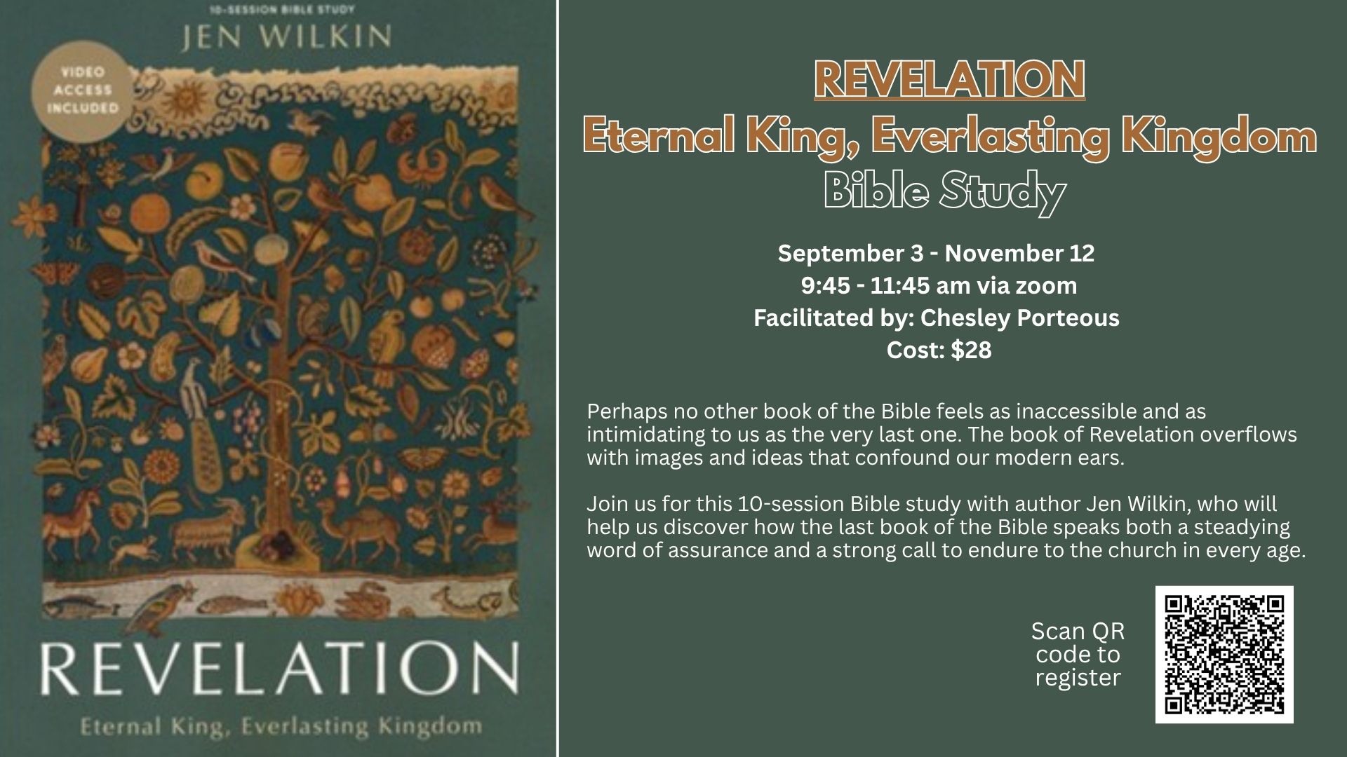 Revelation Eternal King, Everlasting Kingdom Bible Study