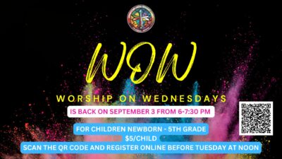 WOW (Worship on Wednesday) – FALL 2025