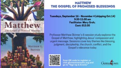 Matthew – The Gospel of Promised Blessings