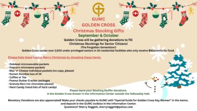 Donations for Golden Cross