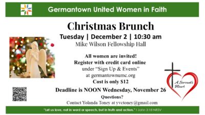 GUWF Christmas Brunch