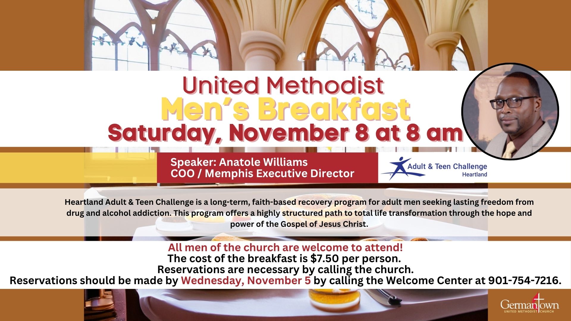 United Methodist Men’s Breakfast (Presentation)