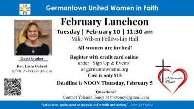 GUWF February Speaker Luncheon