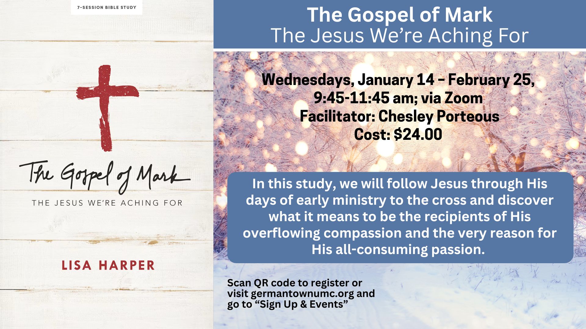 The Gospel of Mark – The Jesus We’re Aching For