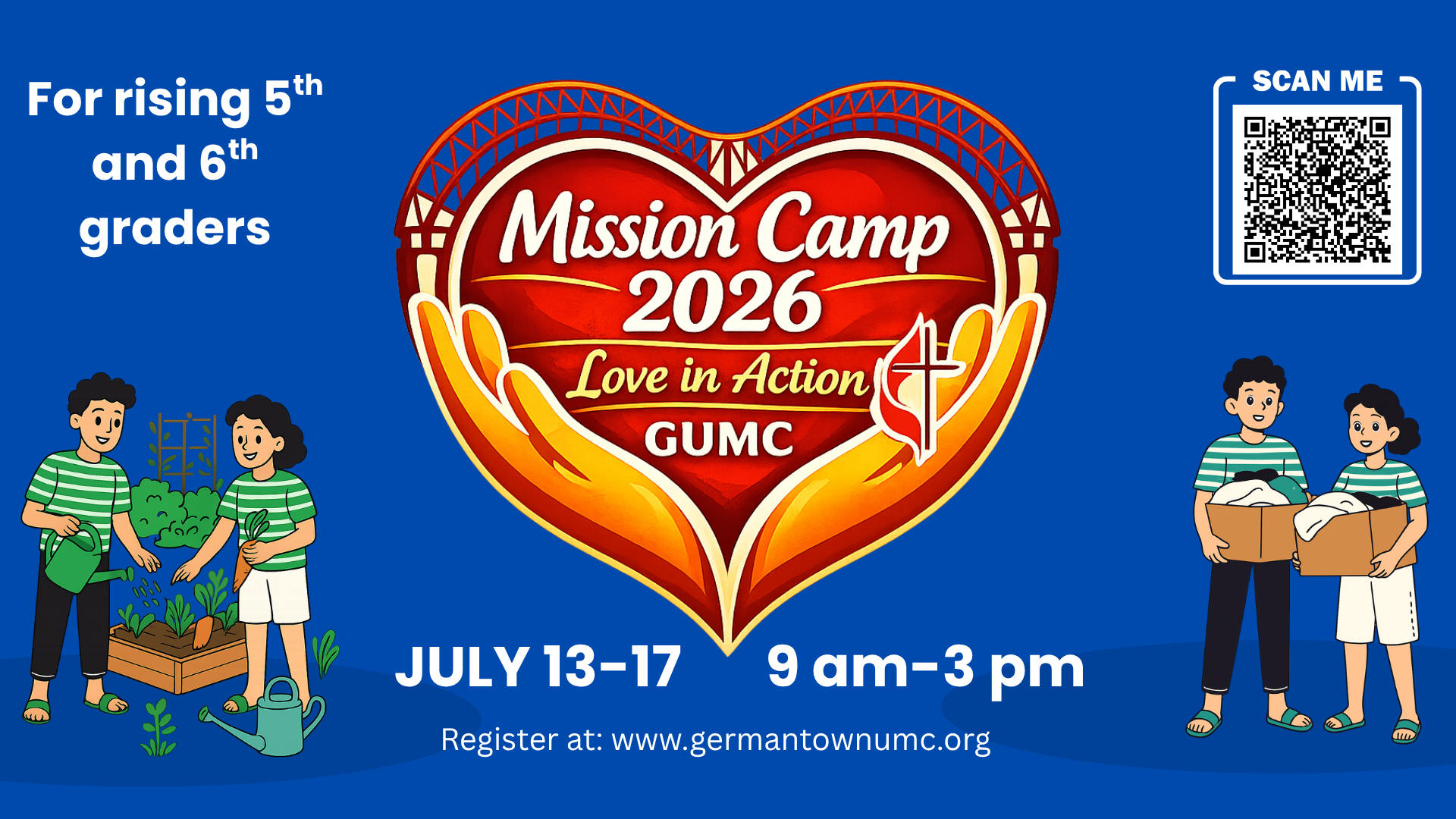 5th/6th grade Mission Camp 2026