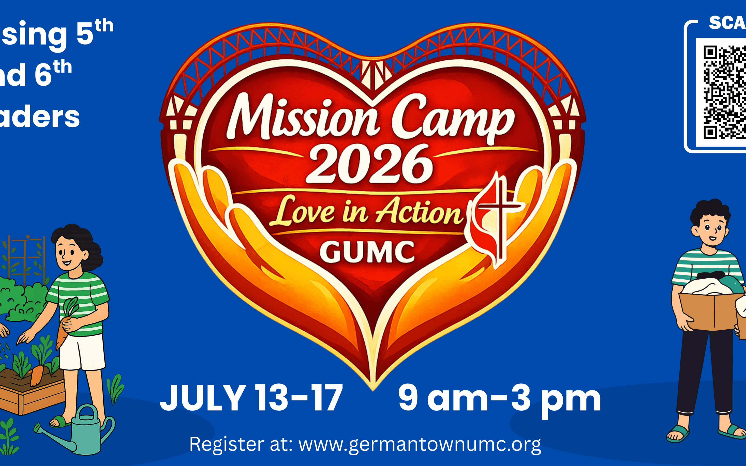 5th/6th grade Mission Camp 2026