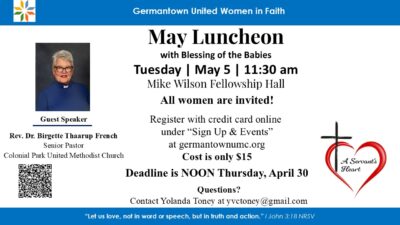 GUWF May Luncheon