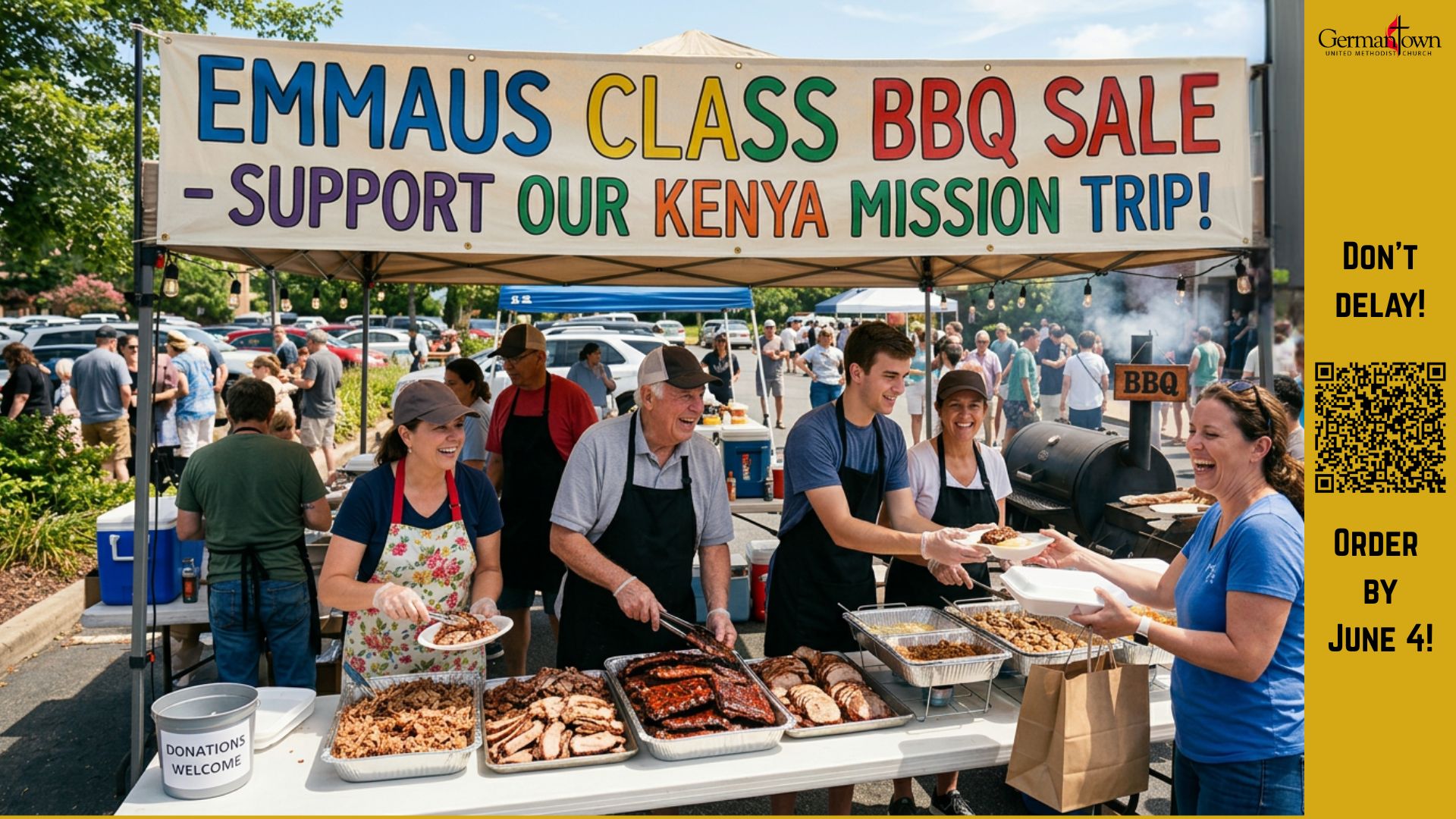 6.6.26 Emmaus Class BBQ Sale